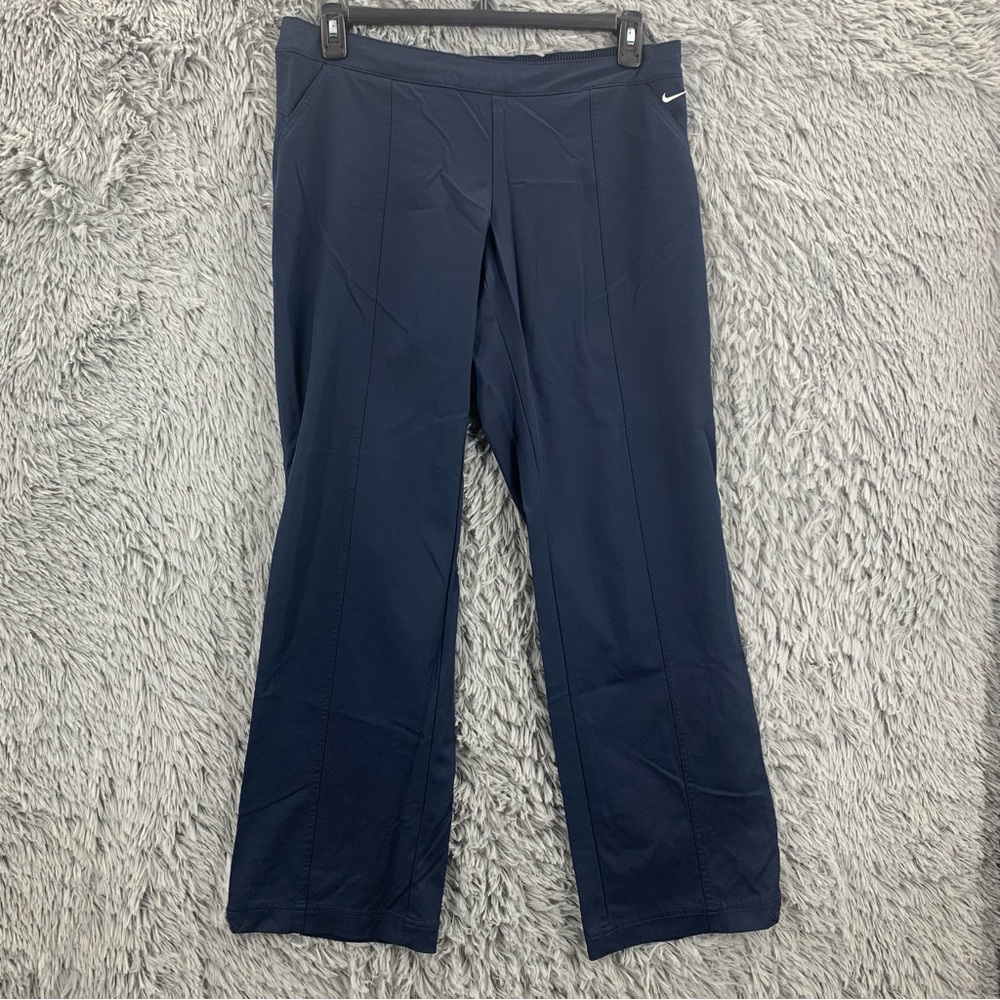 Nike Pants Womens XL Drawstring Athletic Workout Pants Pockets Swoosh